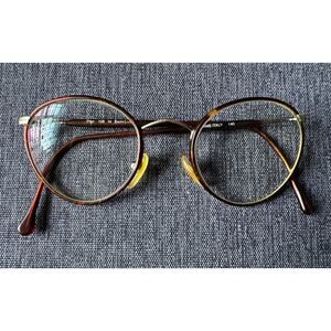 Vintage Polo RL Eyeglasses – Made in Italy, Tortoise & Silver, 140mm